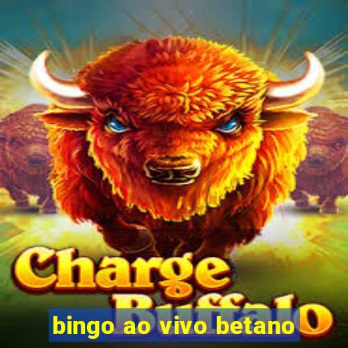 bingo ao vivo betano