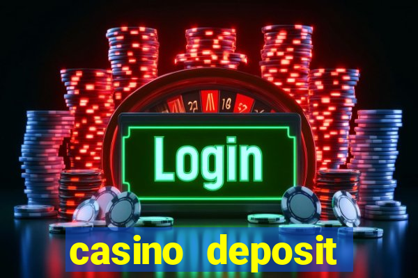 casino deposit bonus codes