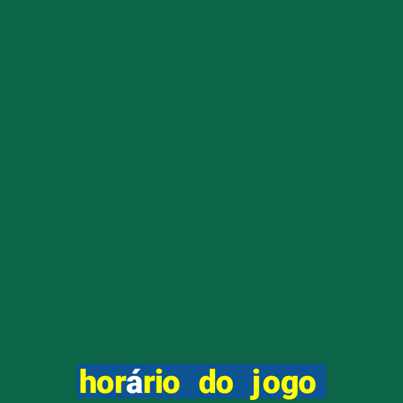 horário do jogo do palmeiras hoje