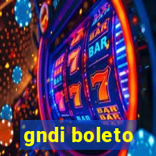 gndi boleto