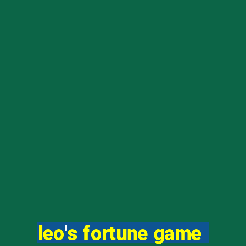 leo's fortune game