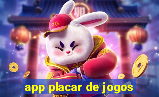 app placar de jogos