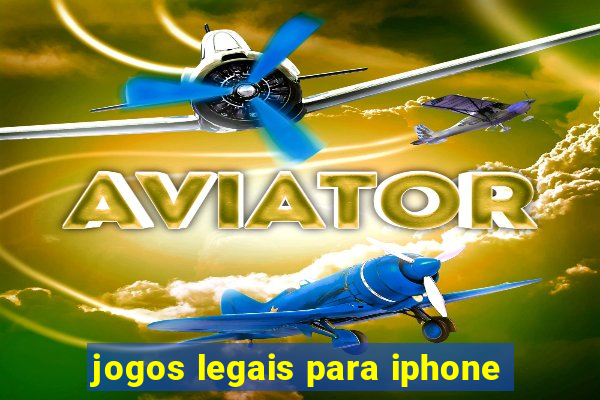 jogos legais para iphone