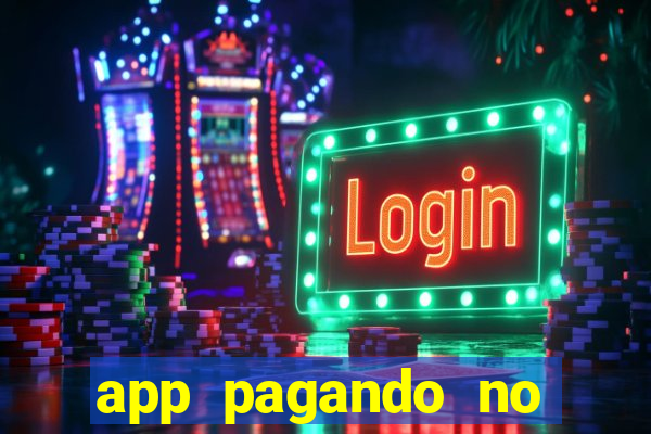 app pagando no cadastro via pix