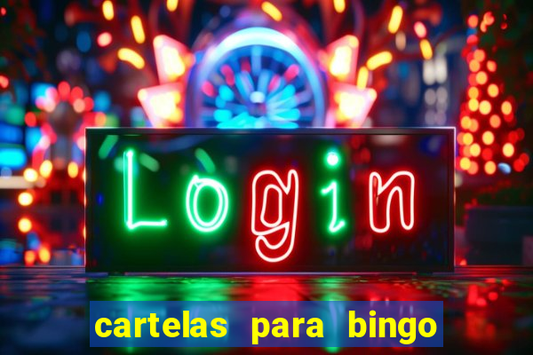 cartelas para bingo da multiplica??o