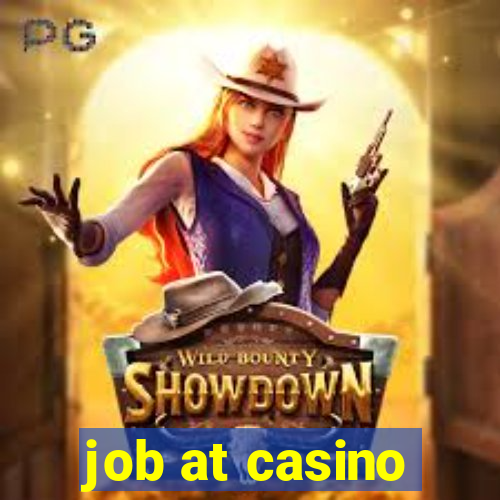 job at casino