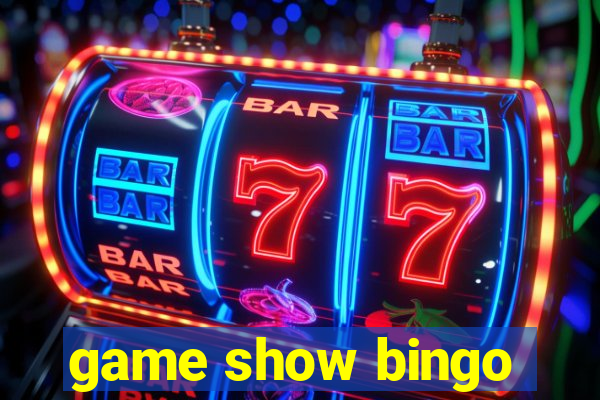 game show bingo