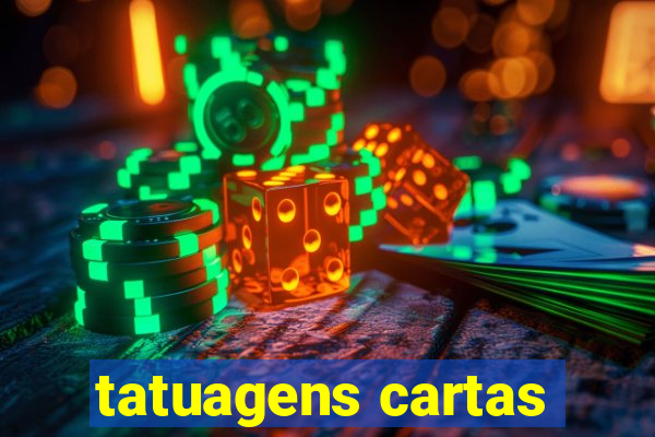 tatuagens cartas