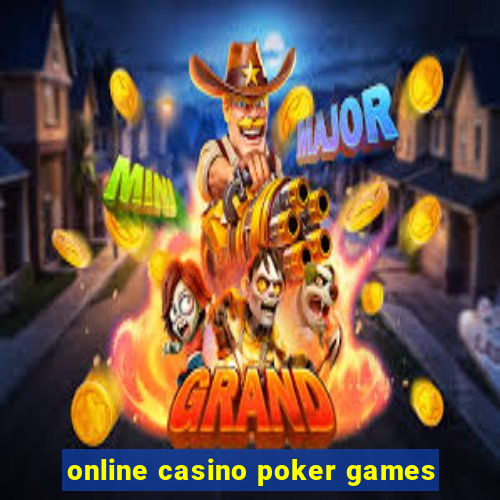 online casino poker games