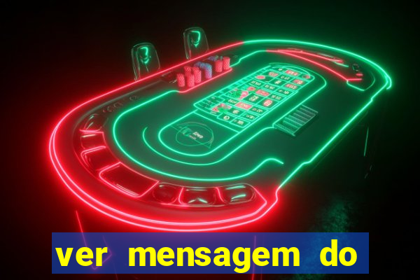 ver mensagem do bingo da amizade