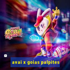 avai x goias palpites