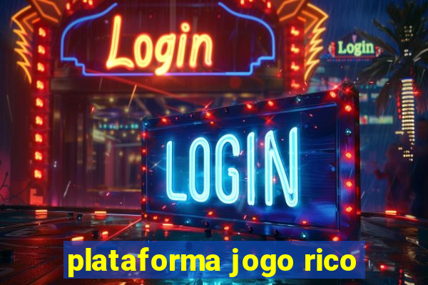 plataforma jogo rico