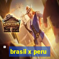 brasil x peru