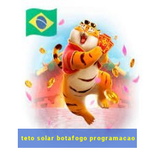 teto solar botafogo programacao