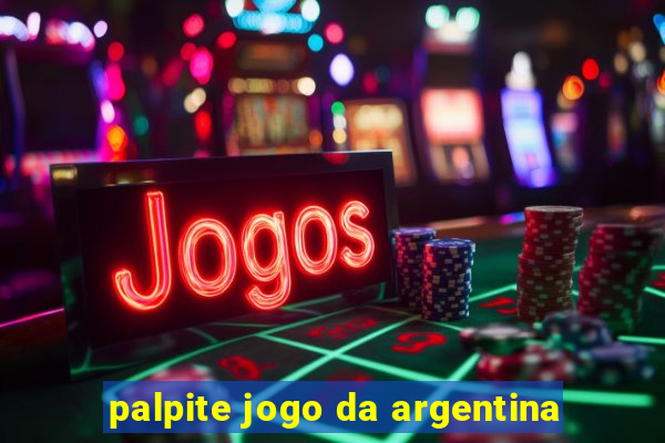 palpite jogo da argentina