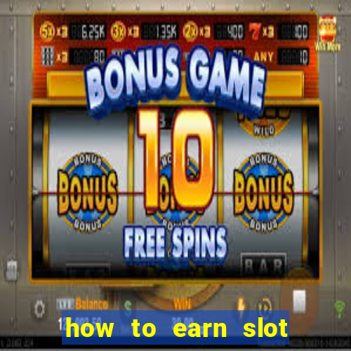 how to earn slot dollars at mgm