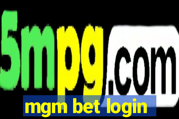 mgm bet login