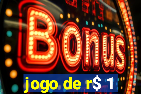 jogo de r$ 1