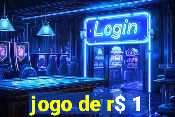 jogo de r$ 1