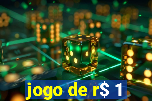 jogo de r$ 1