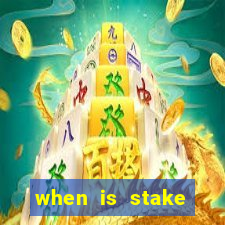 when is stake monthly bonus