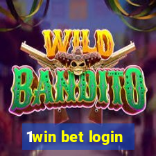 1win bet login