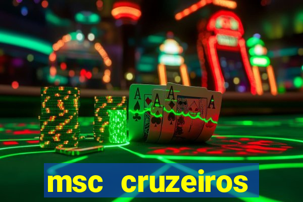 msc cruzeiros trabalhe conosco