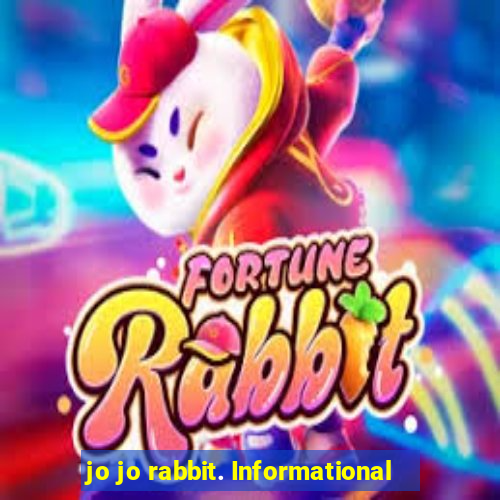 jo jo rabbit. Informational