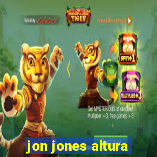 jon jones altura