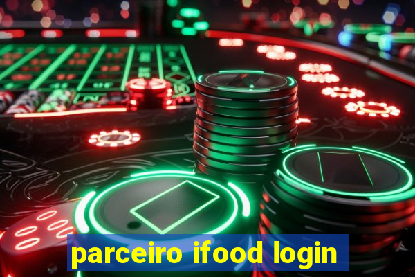 parceiro ifood login