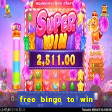 free bingo to win real money