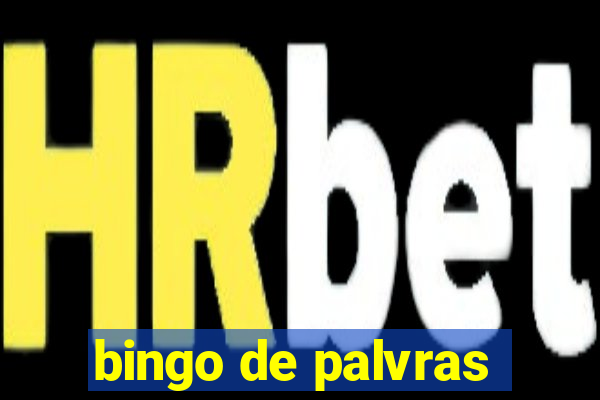 bingo de palvras