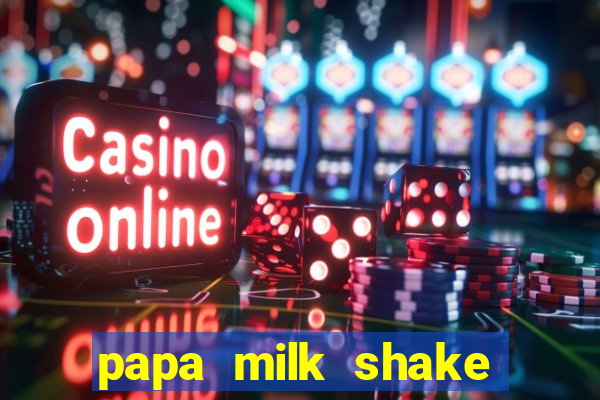 papa milk shake click jogos