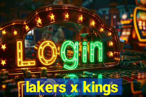 lakers x kings