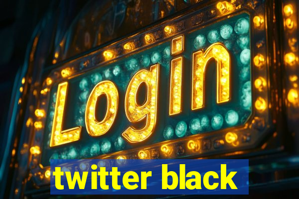 twitter black