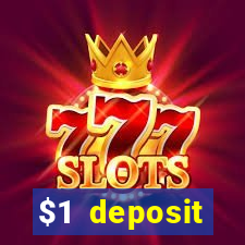 $1 deposit microgaming casino