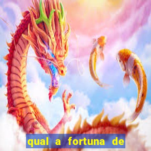 qual a fortuna de narcisa tamborindeguy