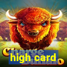 high card