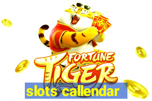 slots callendar