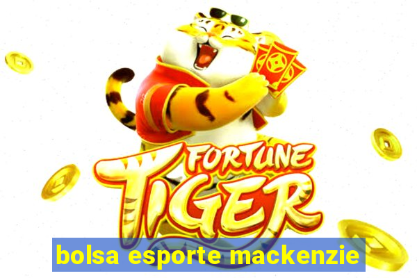 bolsa esporte mackenzie