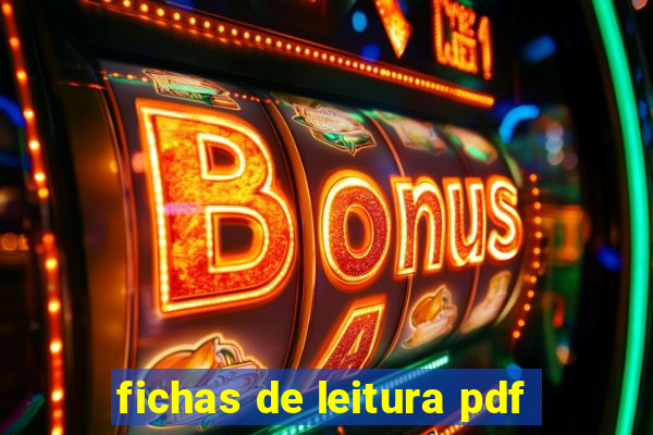 fichas de leitura pdf