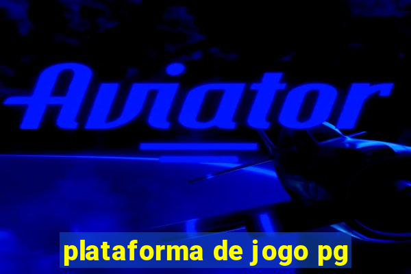 plataforma de jogo pg