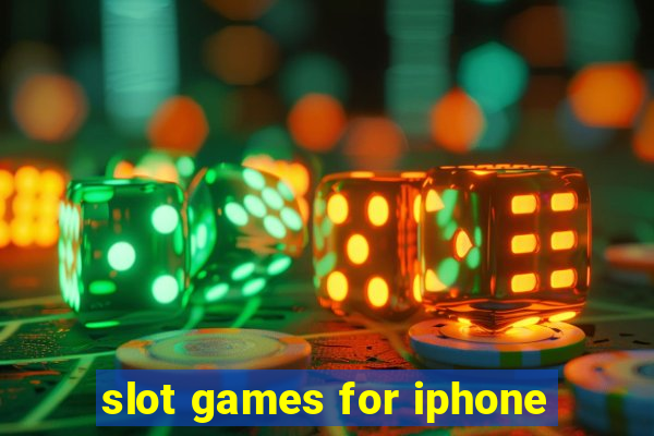 slot games for iphone