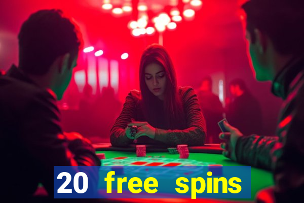 20 free spins casino room