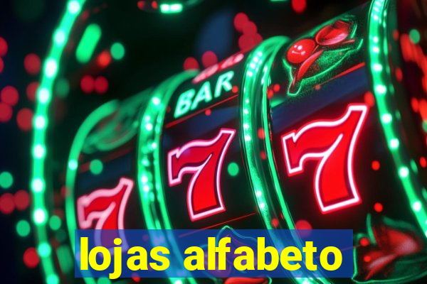 lojas alfabeto