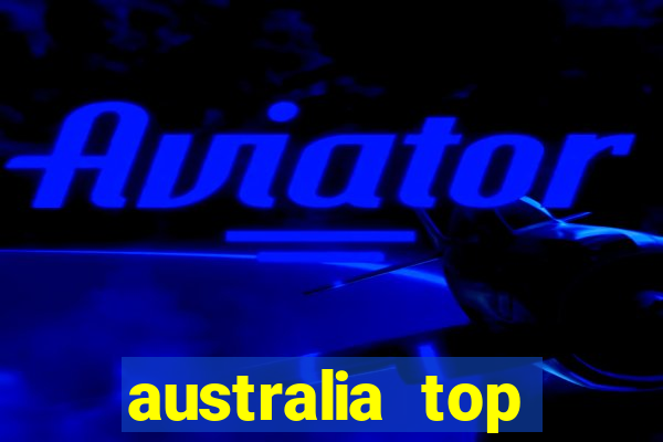 australia top online casino