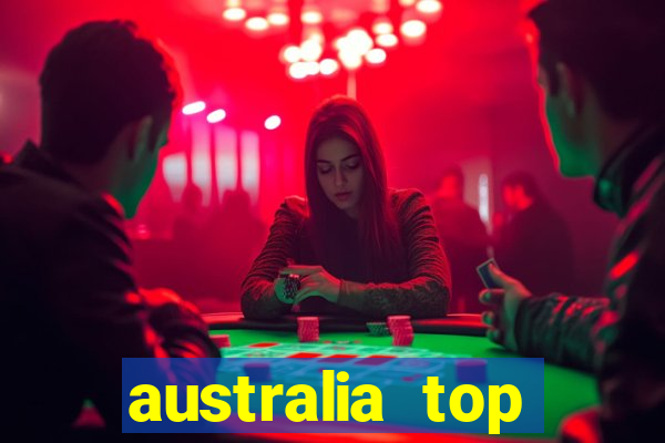 australia top online casino