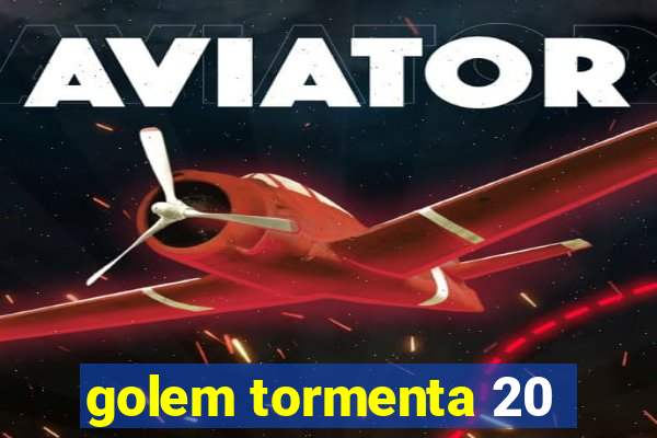 golem tormenta 20