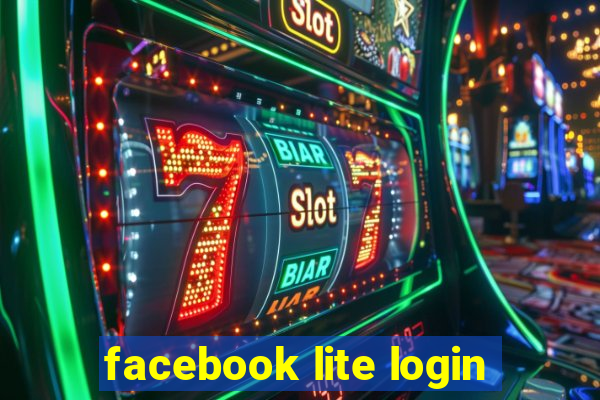 facebook lite login