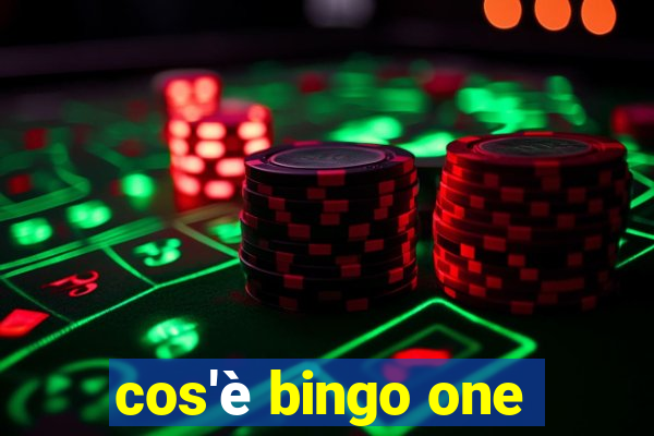 cos'è bingo one